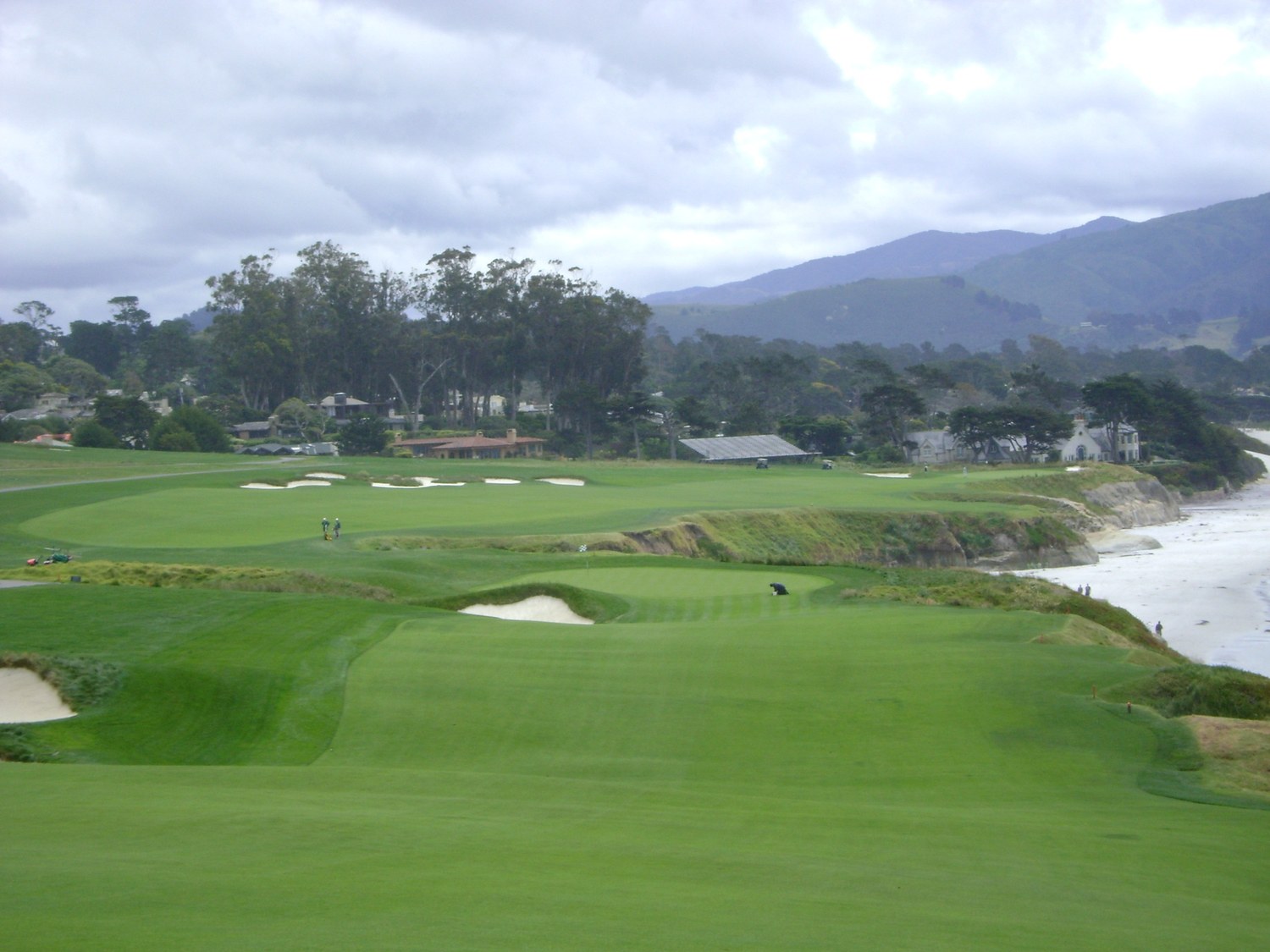 Eighteen Green at Pebble Beach Golf Links
